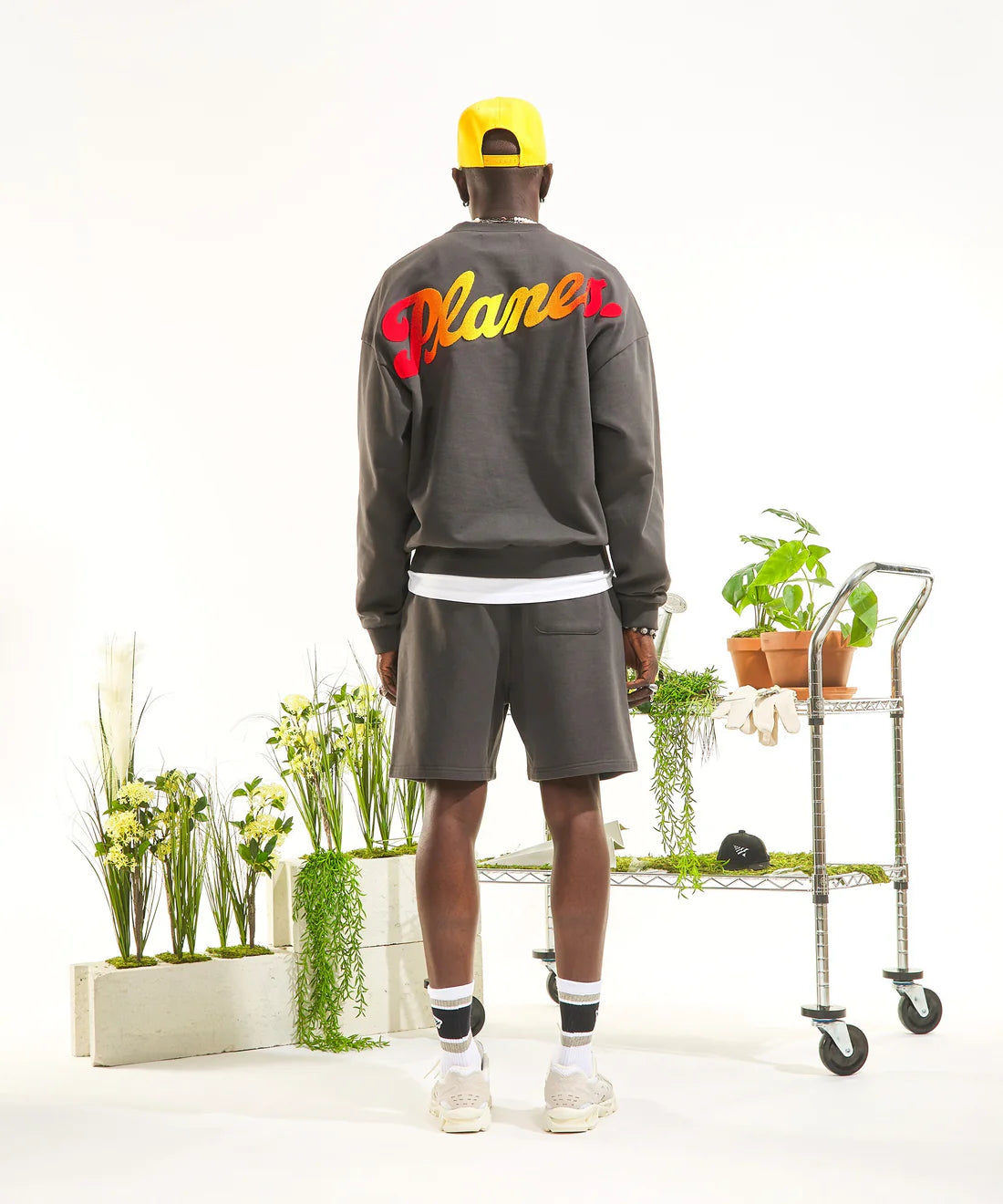 Paper Planes Relaxed Sunset Crewneck