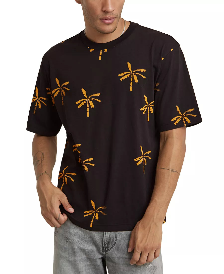 G-STAR TEE BLACK PALM