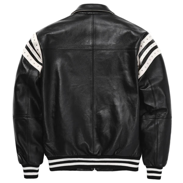 Pelle Pelle Encrusted Varsity Jacket