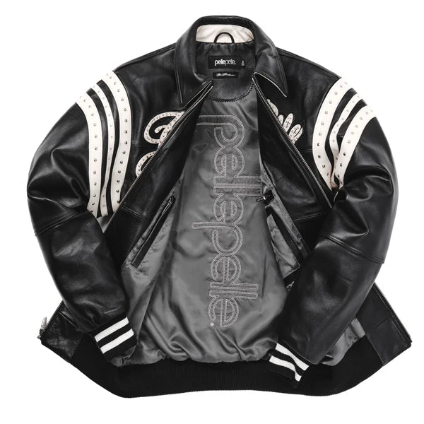Pelle Pelle Encrusted Varsity Jacket