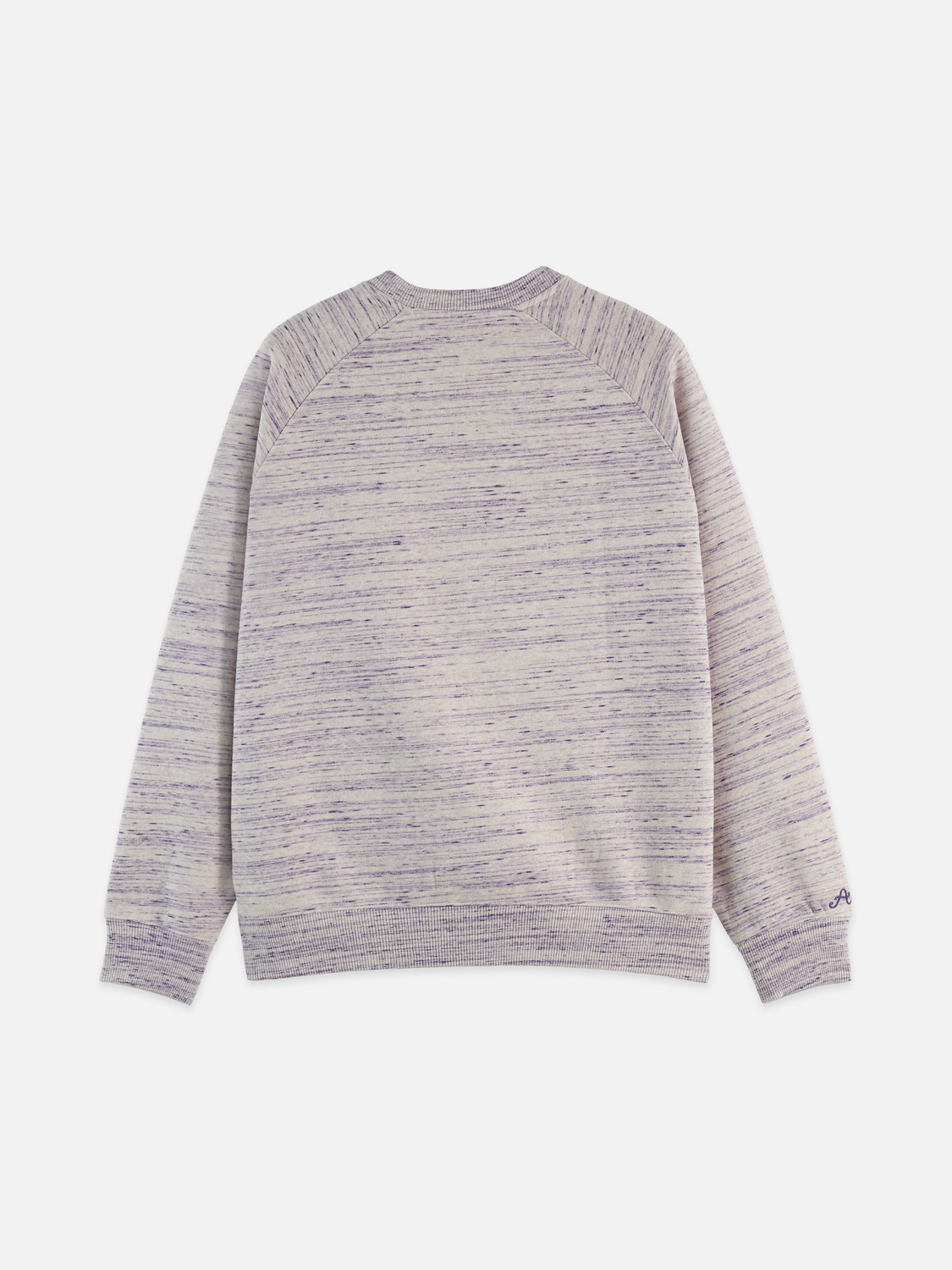 Scotch and soda Space Yarn Embroidered Loose-Fit Sweatshirt