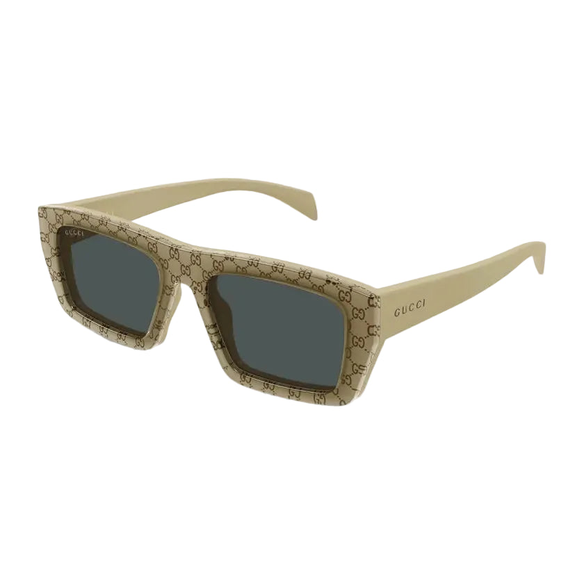 Gucci GG2020S-004 Logo Acetate Rectangle Sunglasses