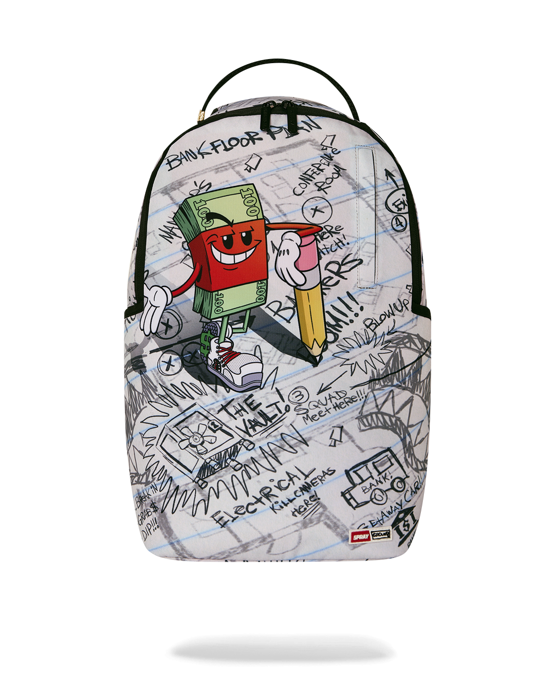 Sprayground Money Boy Schematics Backpack