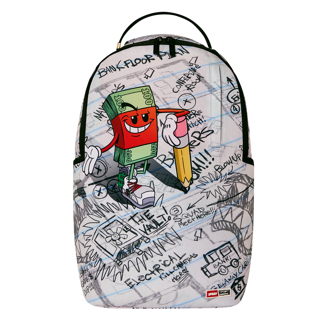 Sprayground Money Boy Schematics Backpack