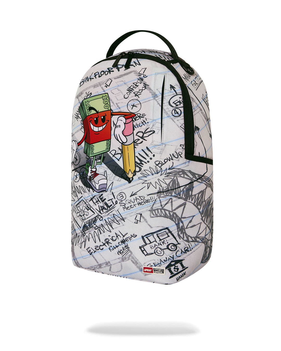 Sprayground Money Boy Schematics Backpack