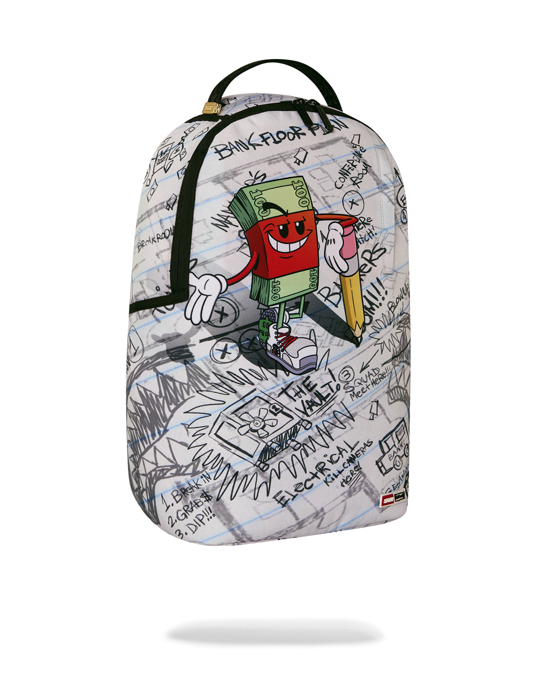 Sprayground Money Boy Schematics Backpack