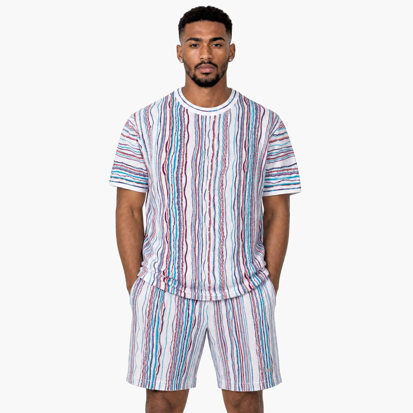 Coogi New - COOGI Light Weight Sweater Knit Short-Set