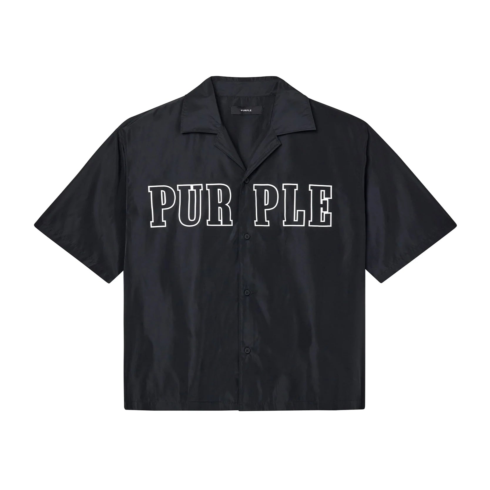 Purple Brand Wordmark Outline Shirt