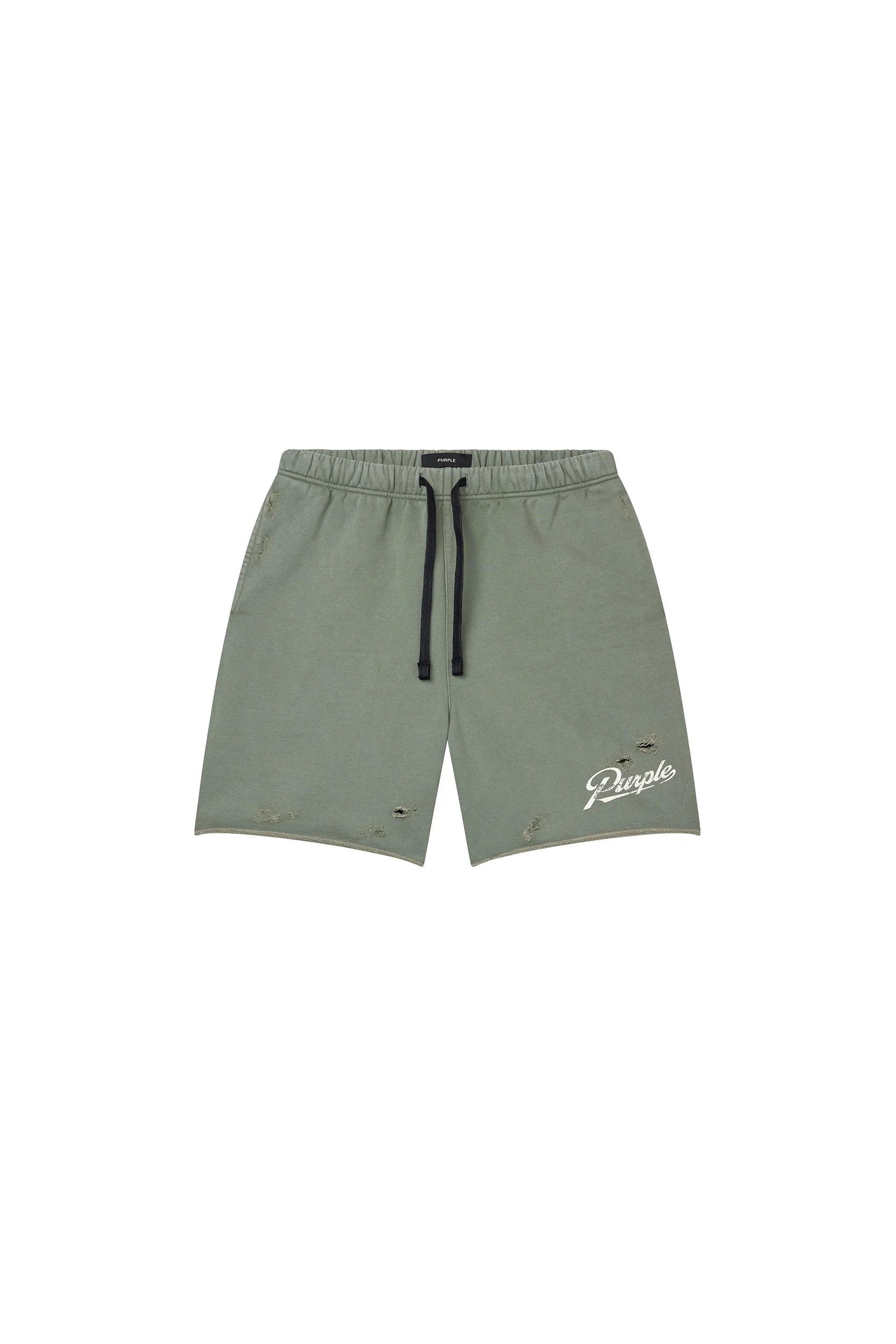 Purple Brand Slugger Script Short