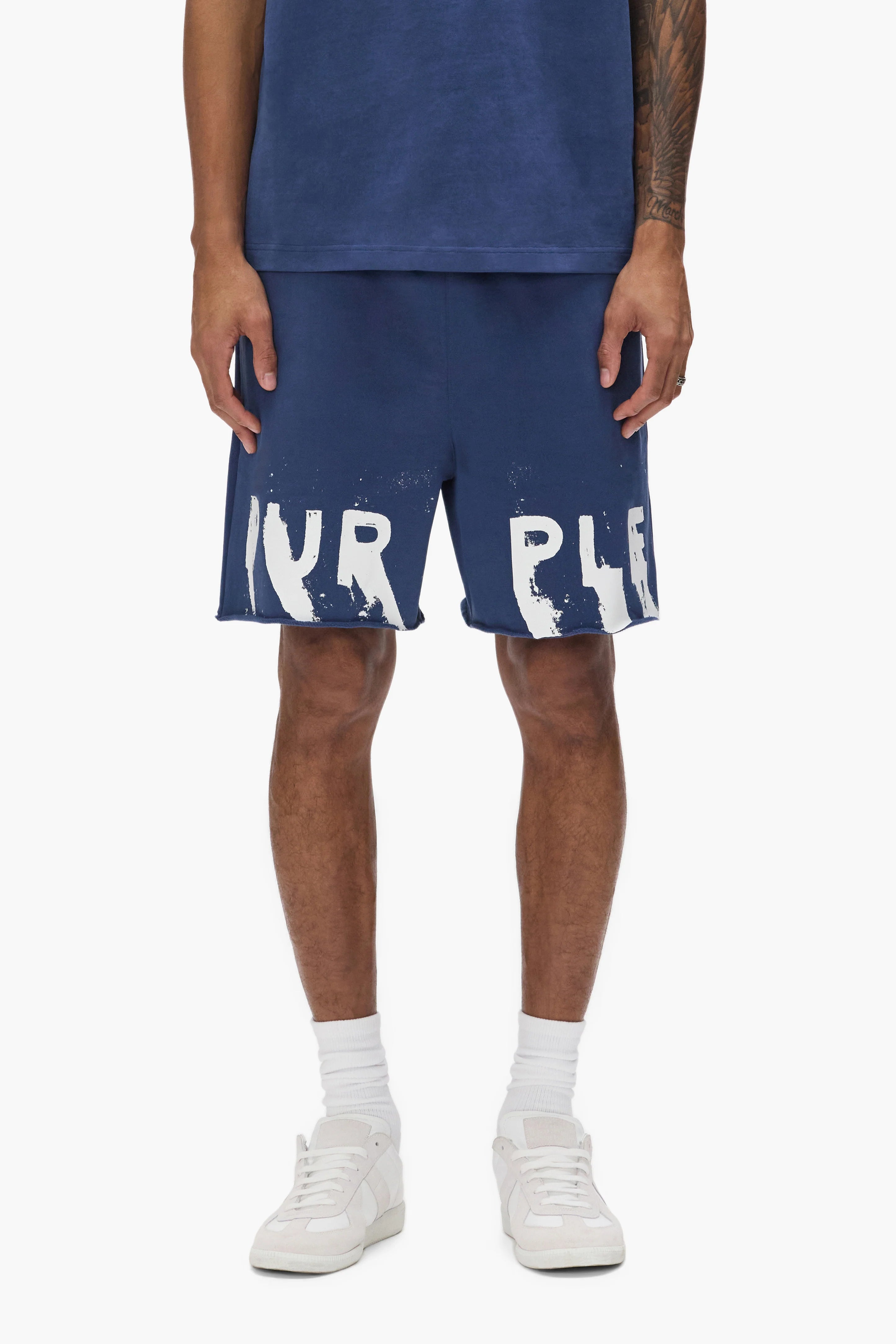 Purple Brand Painted Wordmark Short