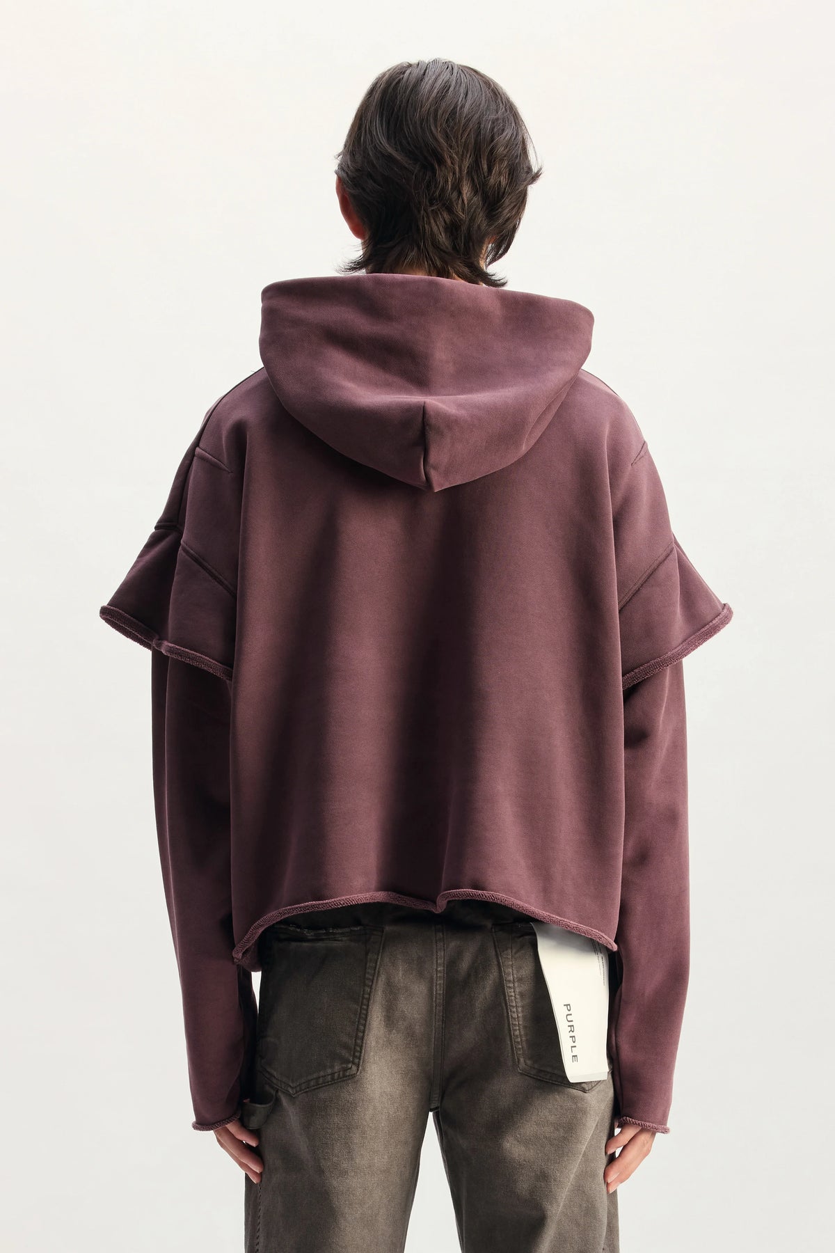 Purple Brand Iron Gospel Nailheads Hoodie