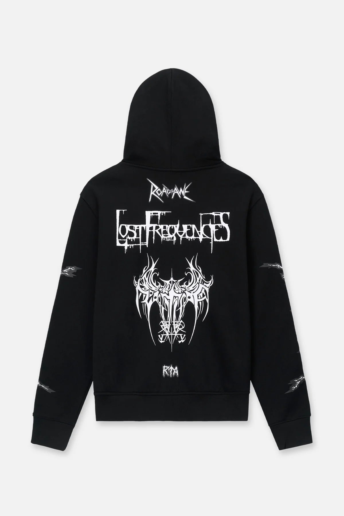 RTA Floyd & Rafa Zip Up Sweatsuit | Black Metal Road To Awe