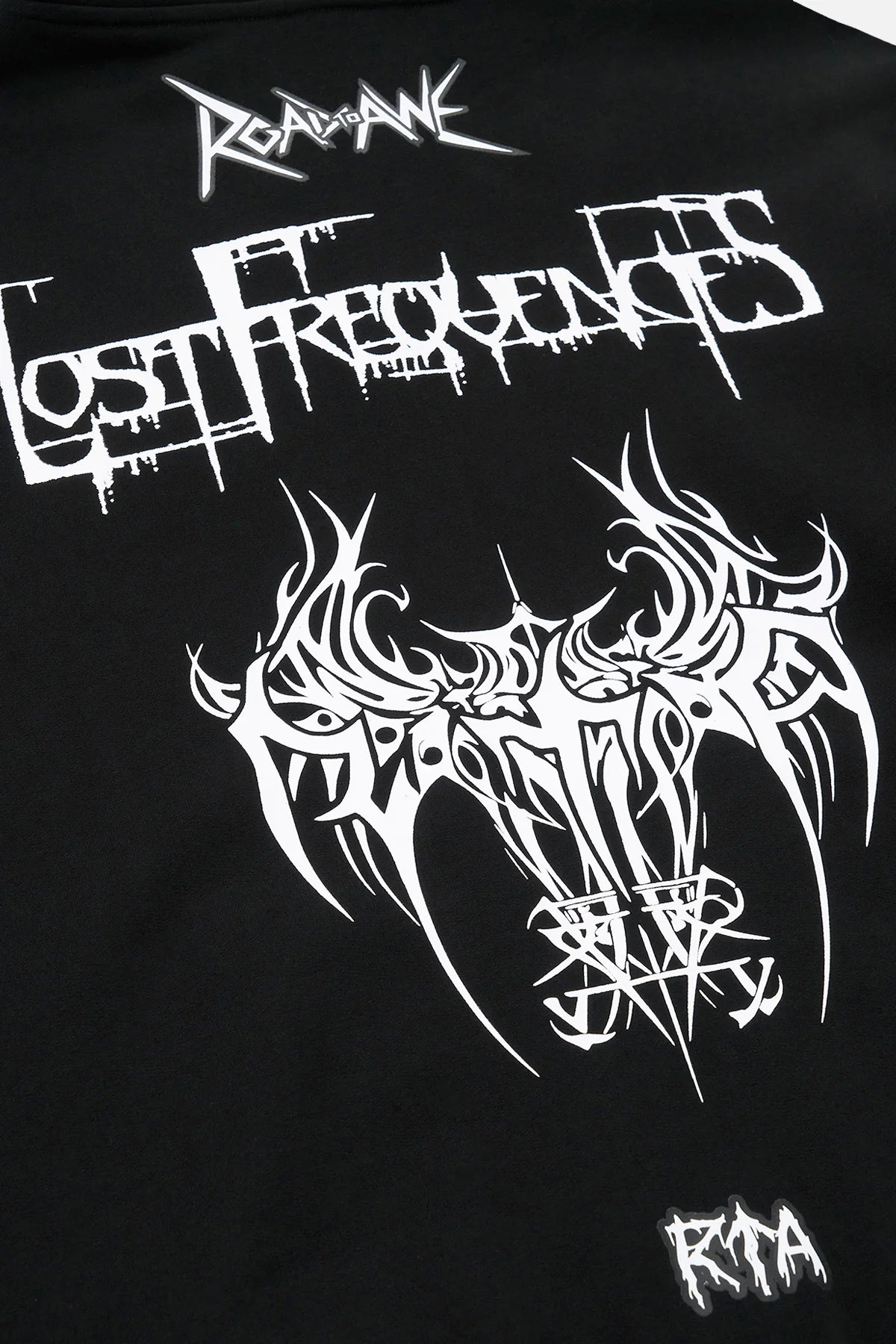 RTA Floyd & Rafa Zip Up Sweatsuit | Black Metal Road To Awe