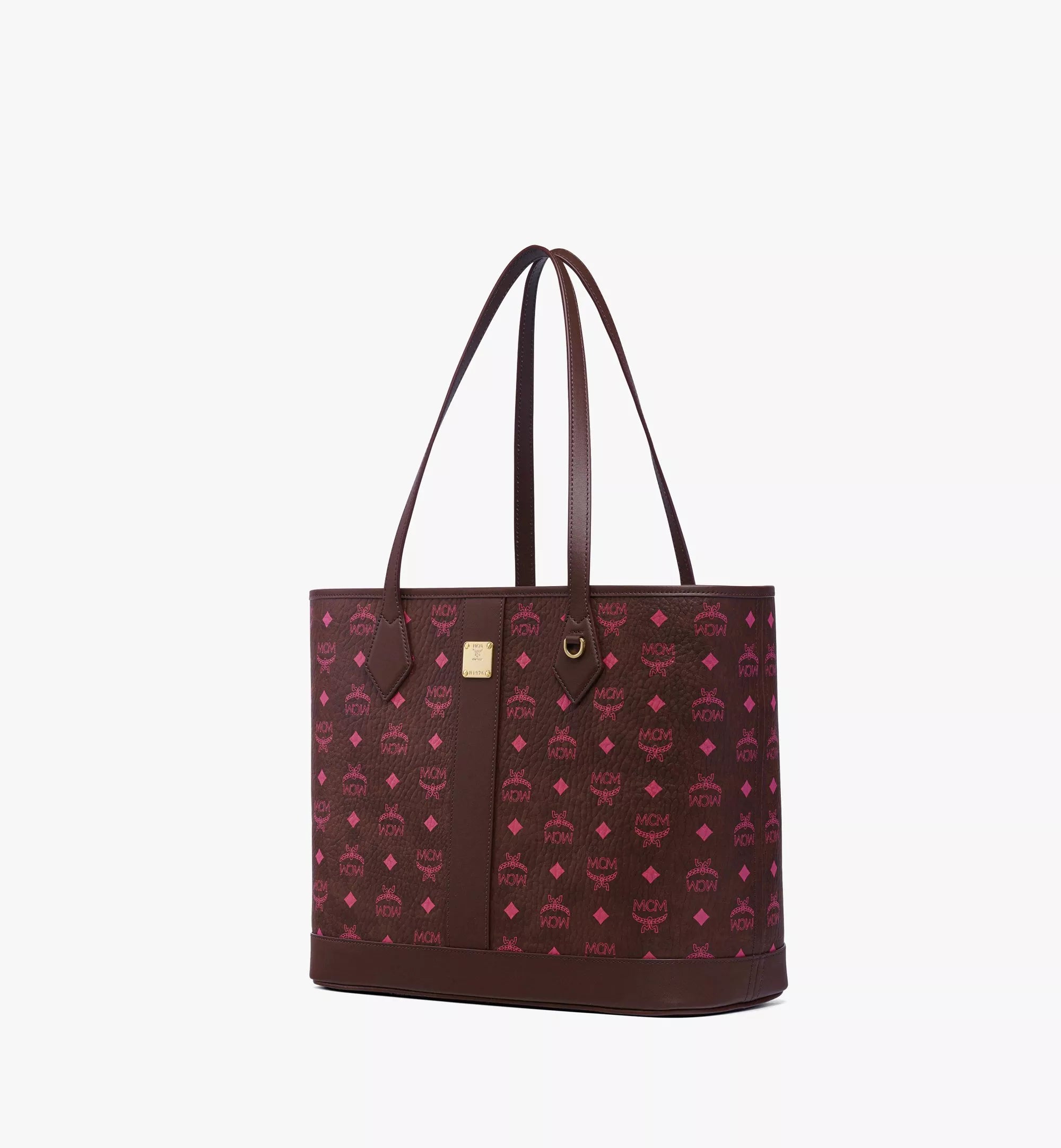 Mcm New Liz Shopper In Visetos