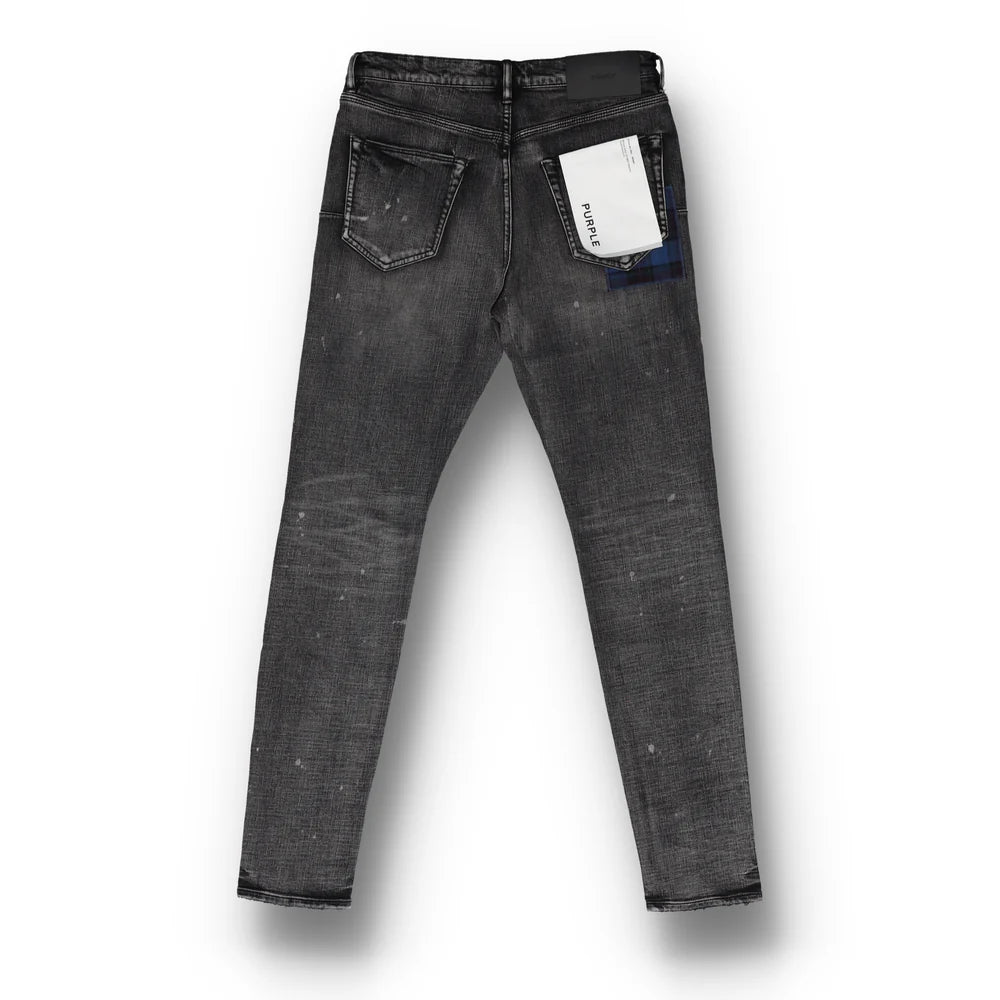 Purple Brand P001 Skinny Plaid Patch Jeans