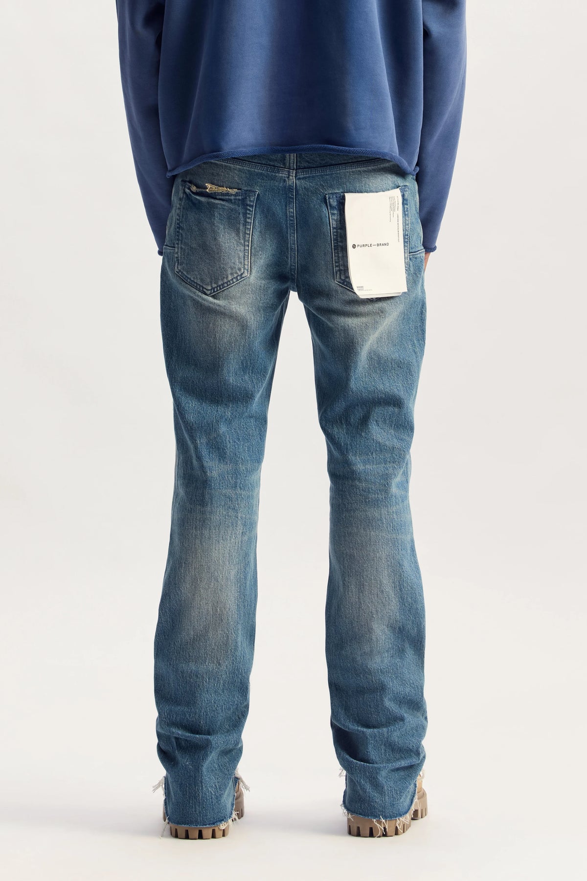 Purple Brand P004 Vintage Heavy Destroy Jeans