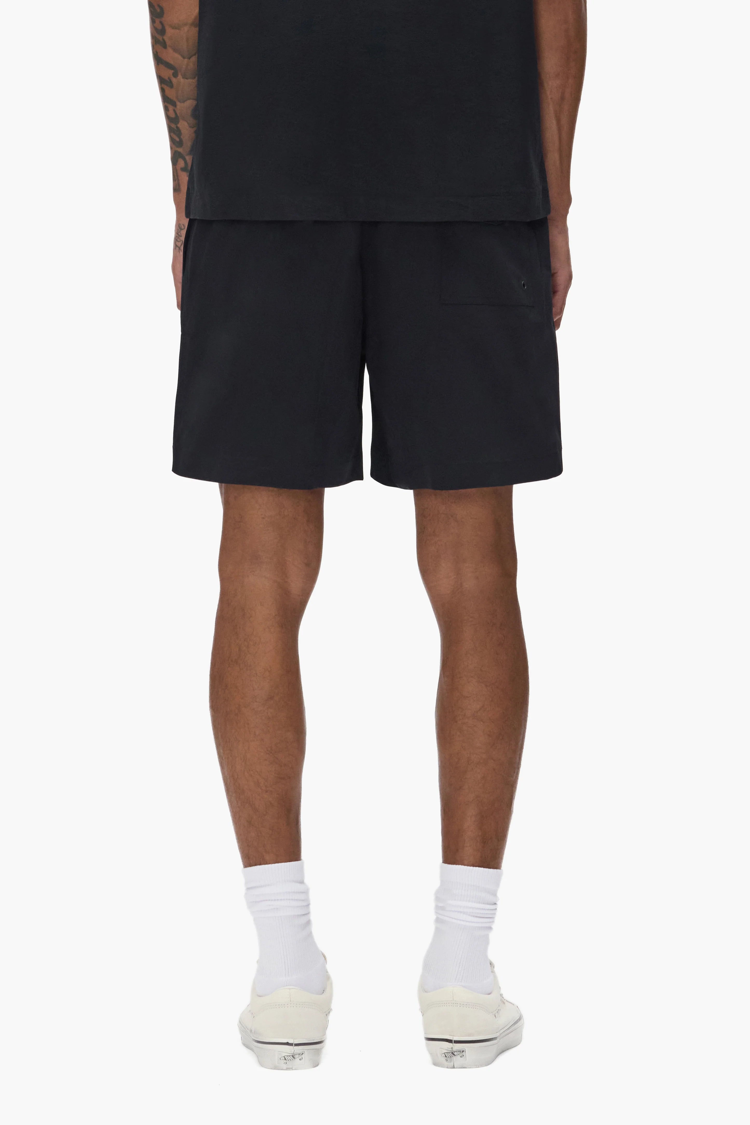 Purple Brand Half & Half Wordmark All Around Short
