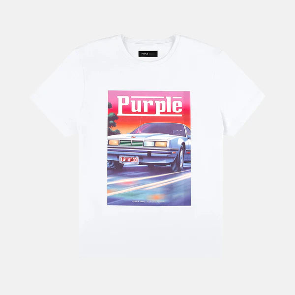 Purple Clean Jersey SS Tee