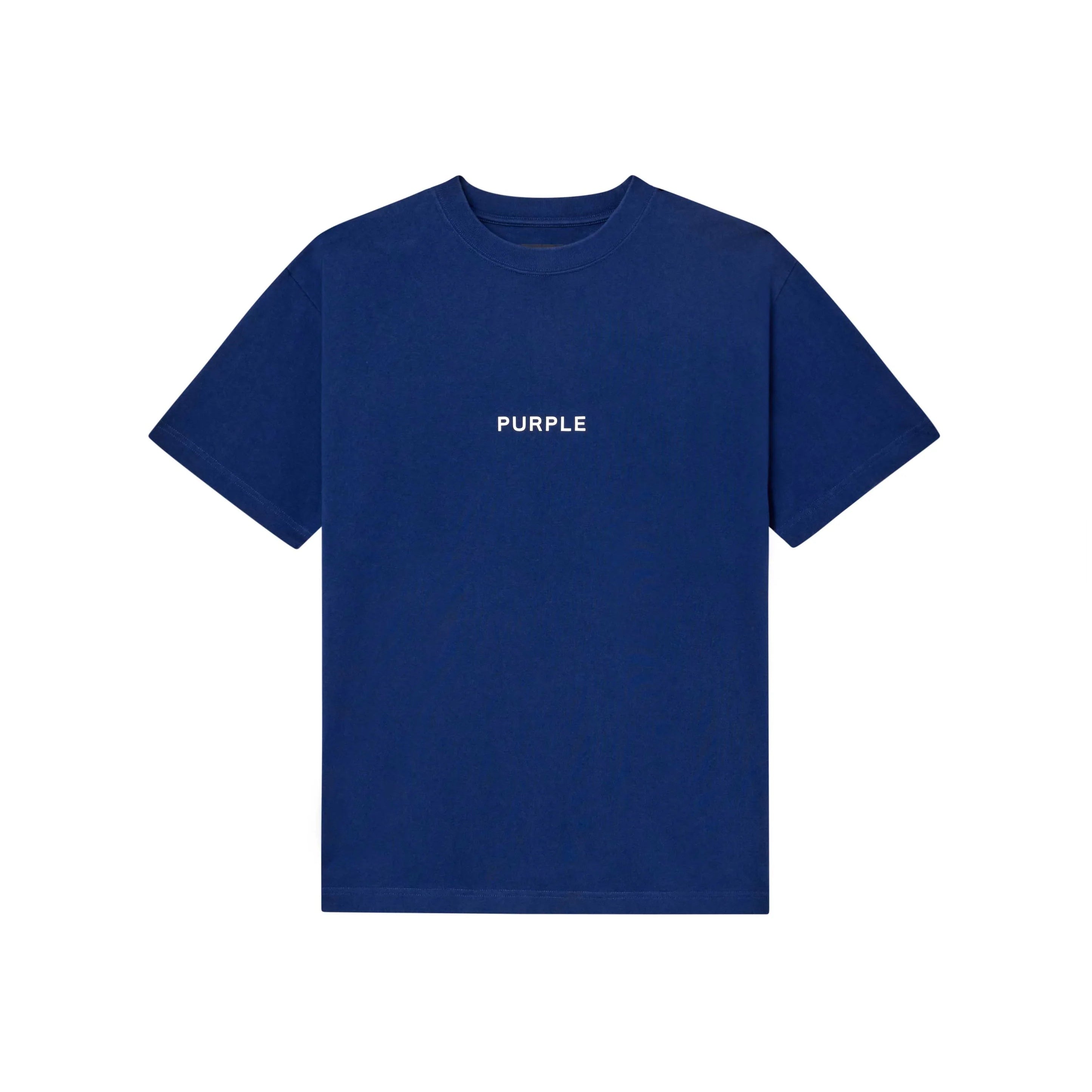 Purple Brand Wordmark Cut Tee