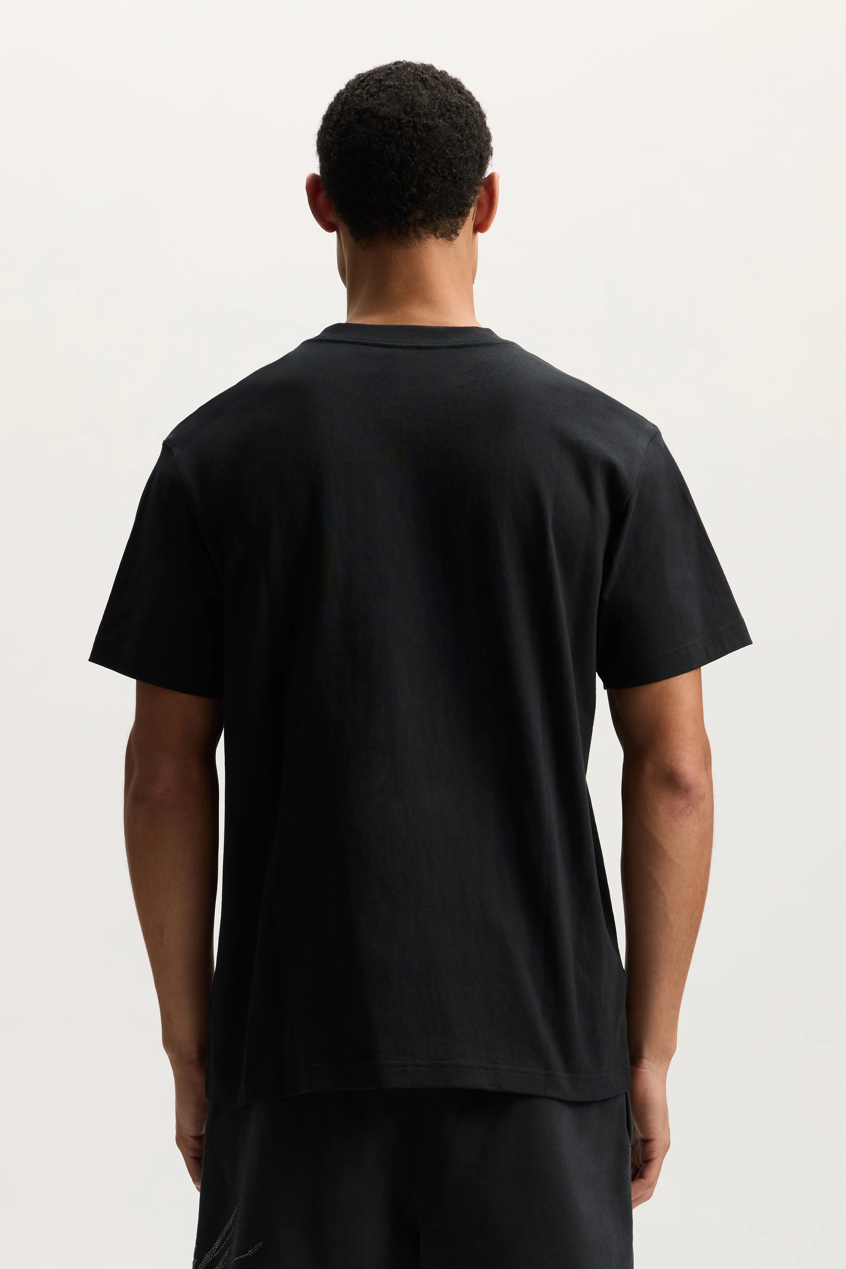 Purple Brand Crystal Slanted Script Tee
