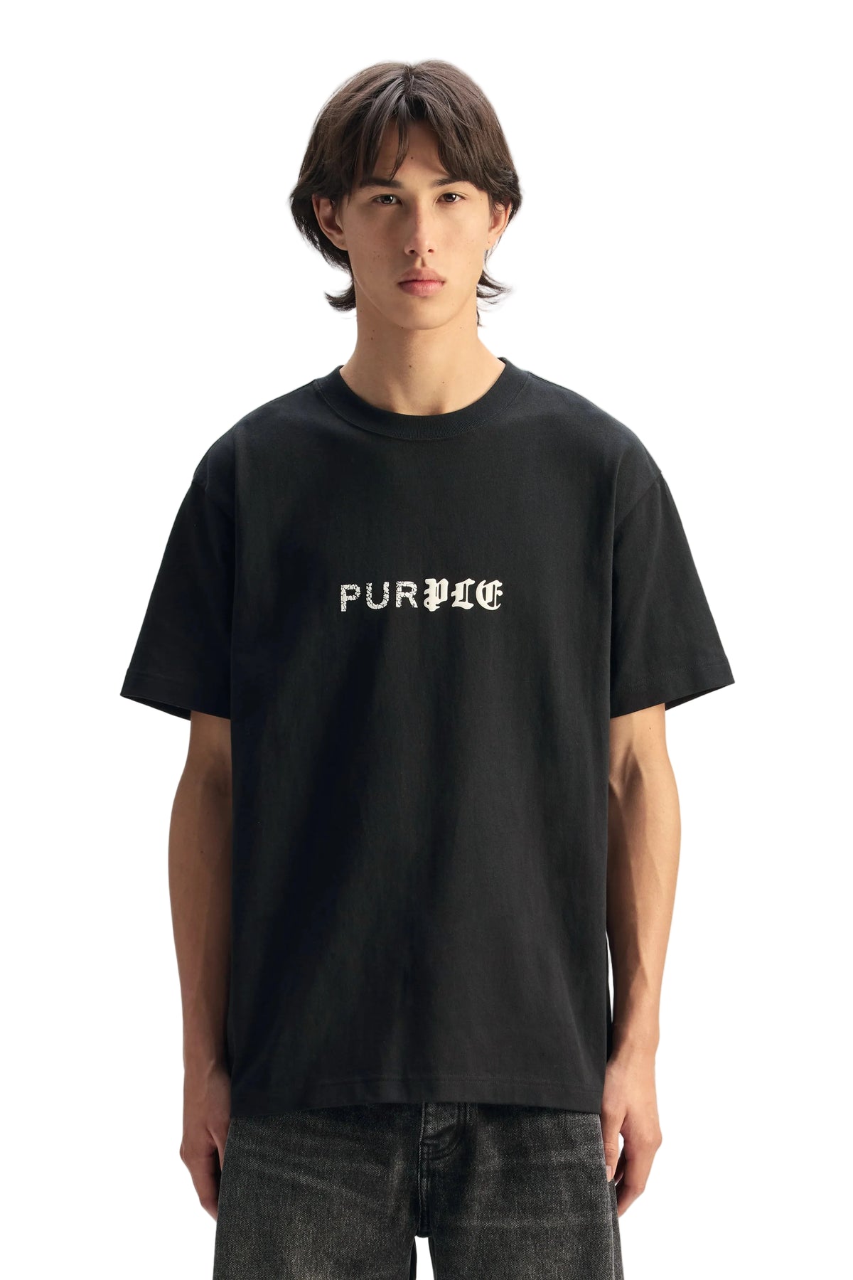 Purple Brand Half & Half Tee