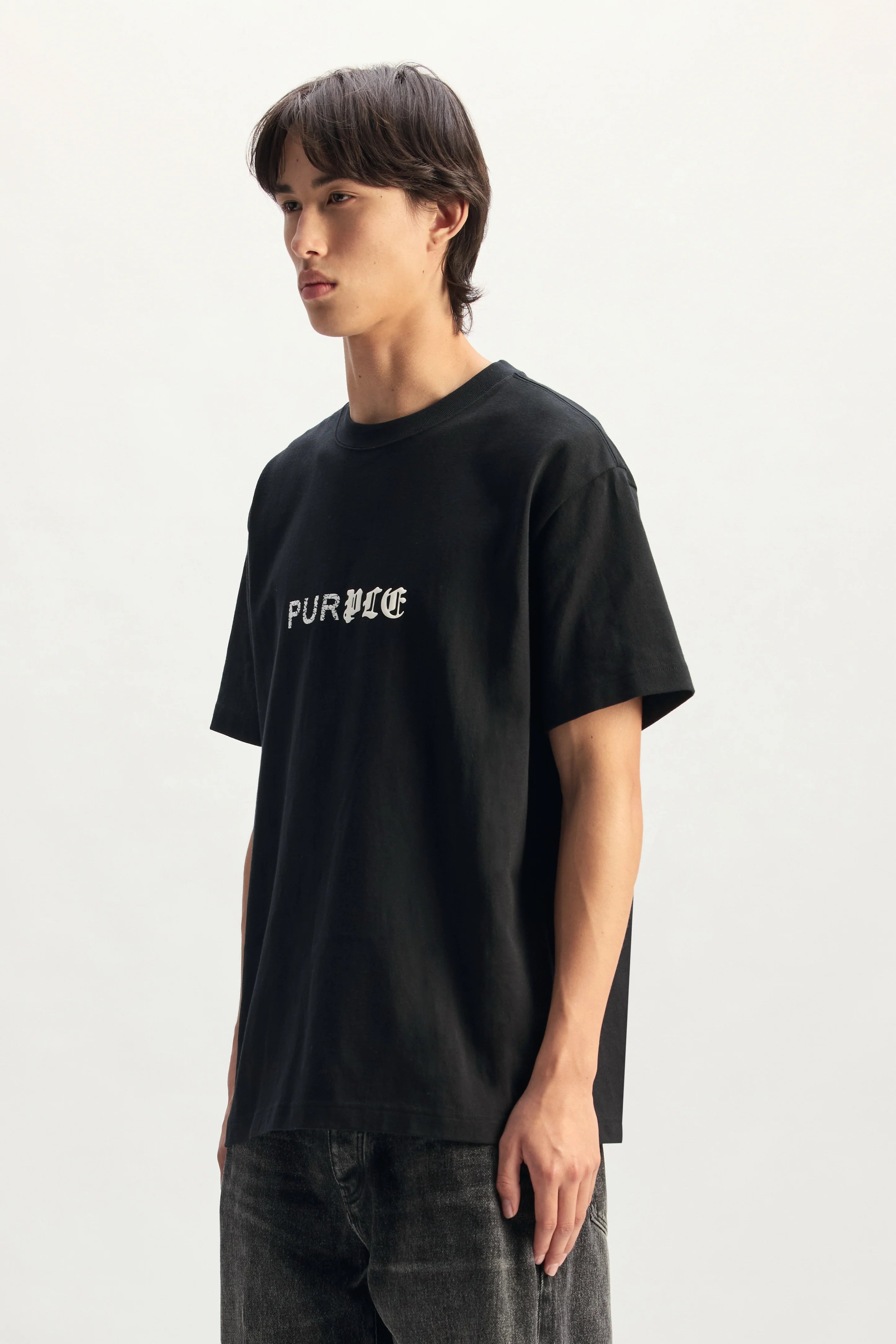 Purple Brand Half & Half Tee
