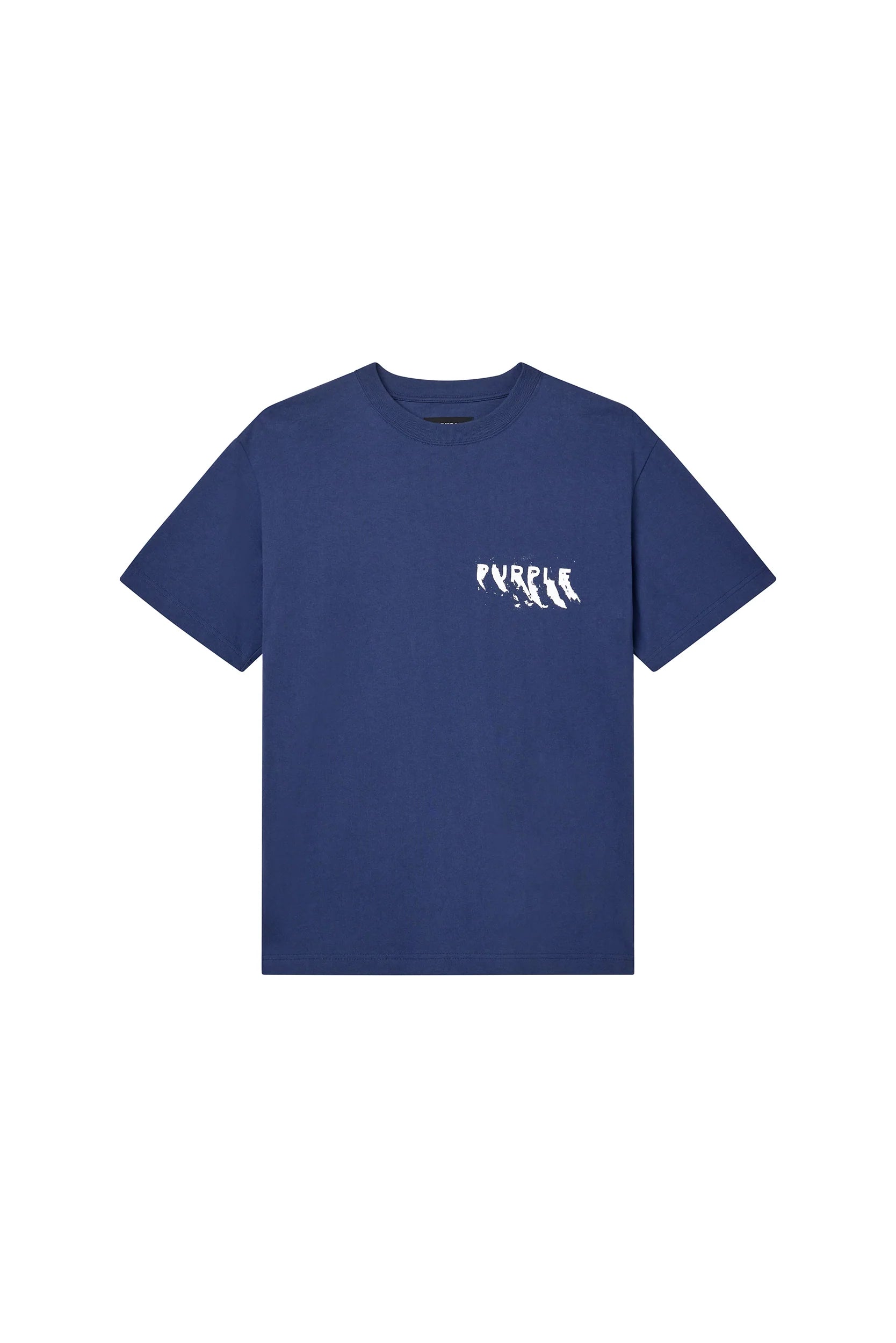 Purple Brand Painted Wordmark Tee