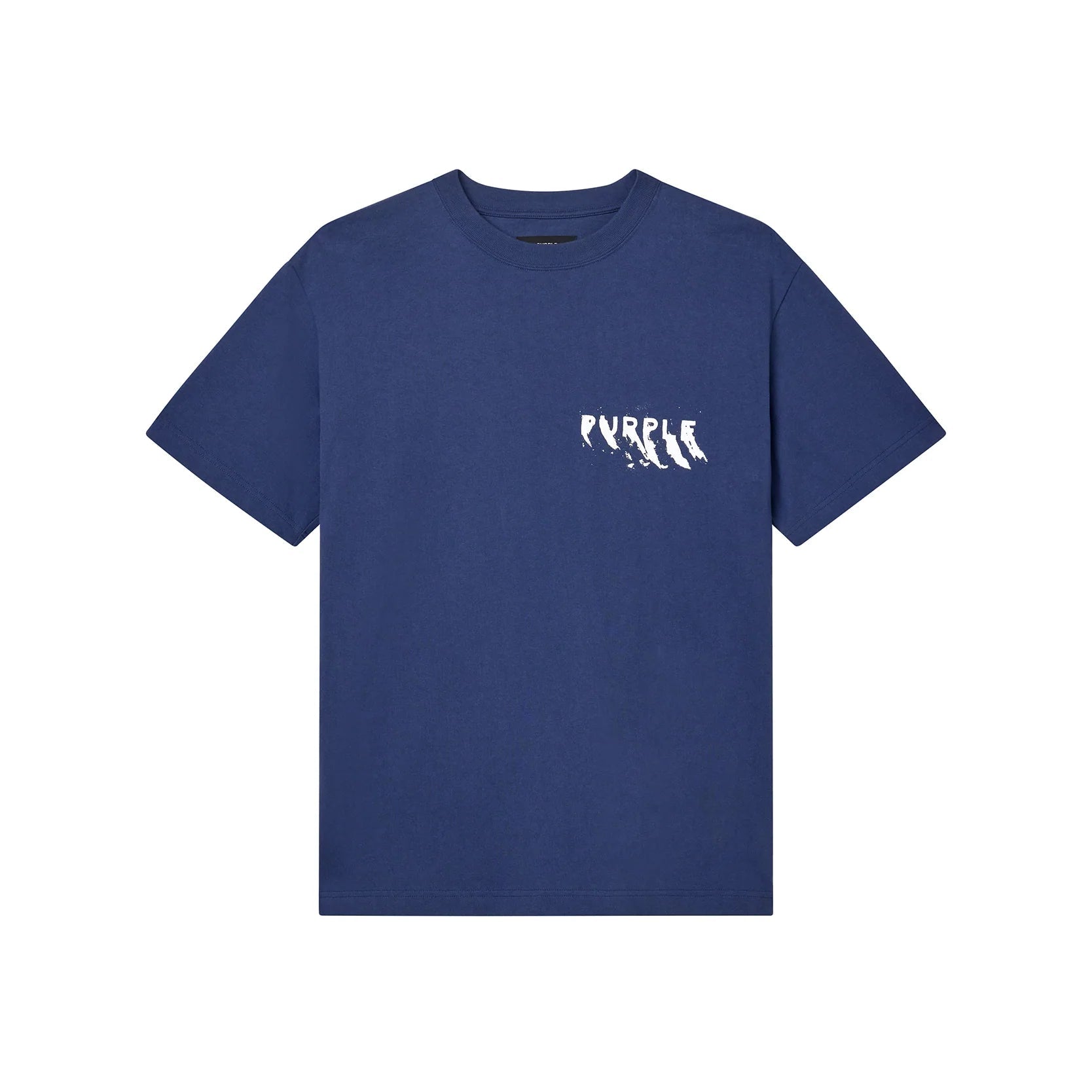 Purple Brand Painted Wordmark Tee