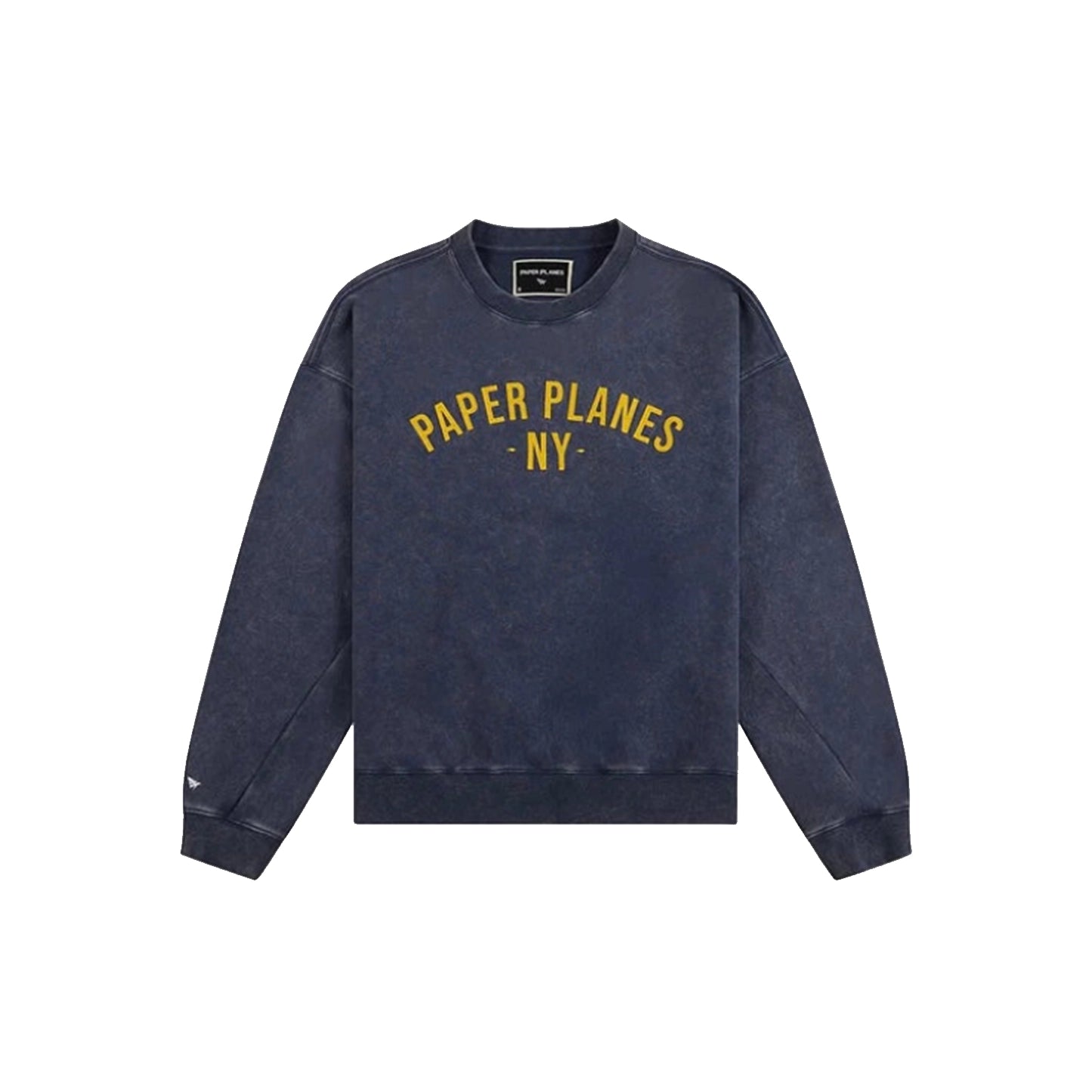 Paper Planes NY Felt Crewneck