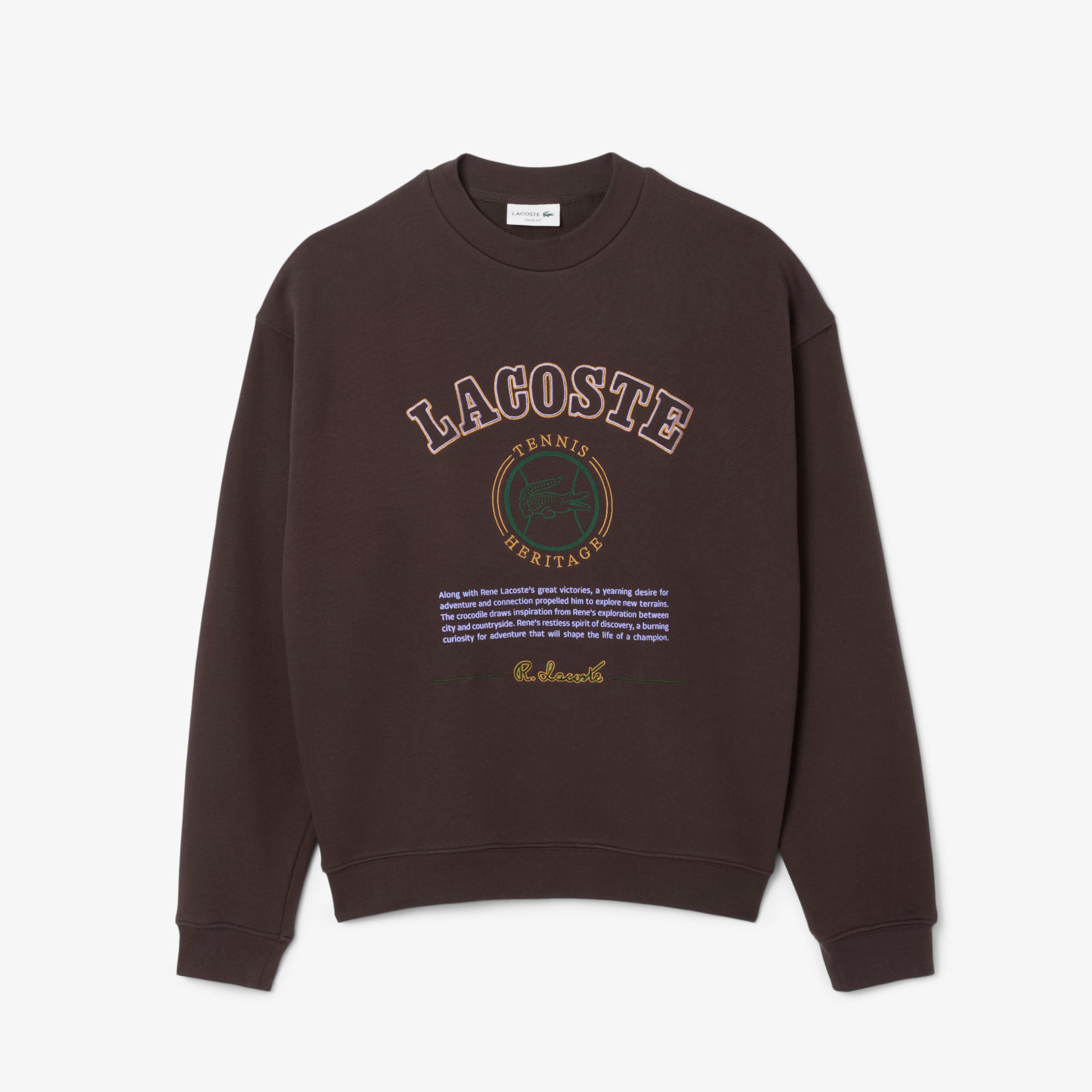 Lacoste Men’s Loose Fit Sweatshirt