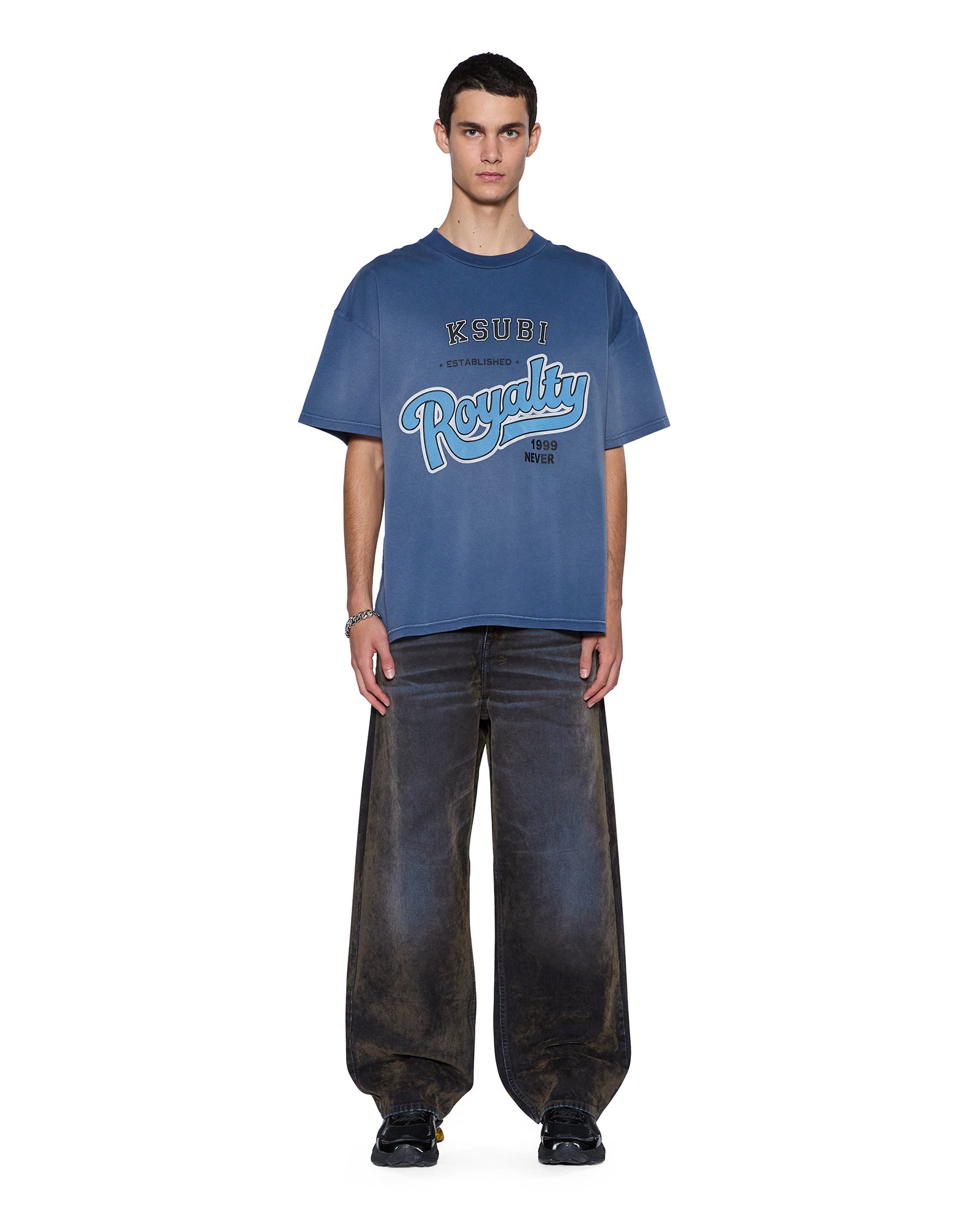 Ksubi Champions Ekcss SS Tee Ink Fad