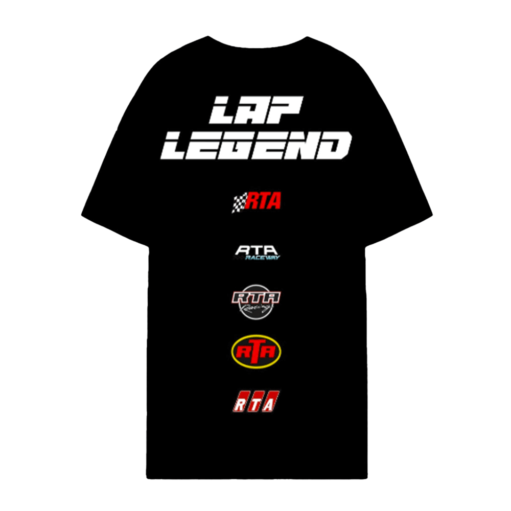 RTA SANTOS TEE | BLACK LAP LEGEND