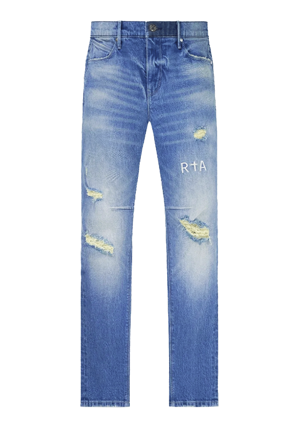 Rta Clayton Jeans | Ripped Meduim Blue