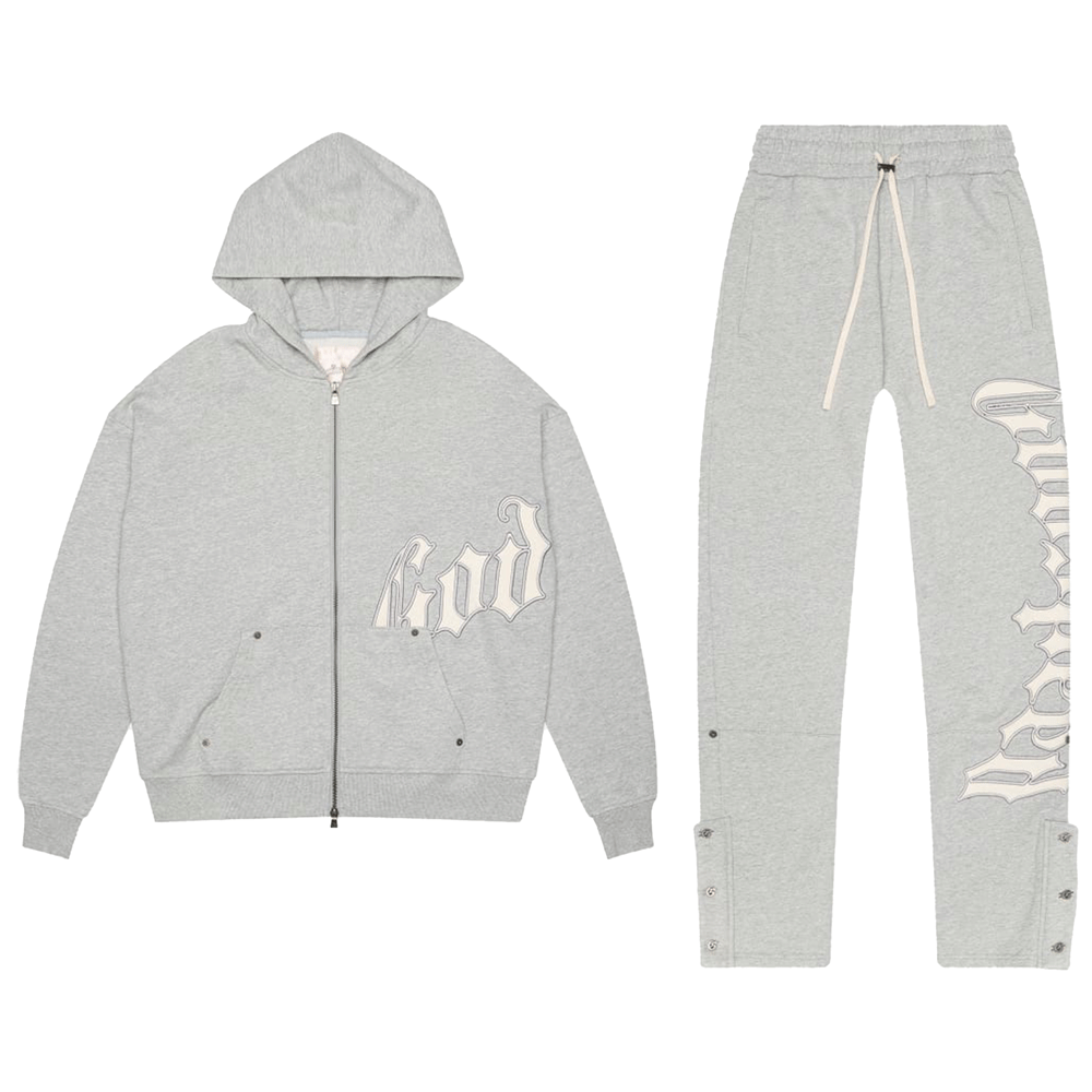 Godspeed Og Logo Sweatsuit (Heather Grey)