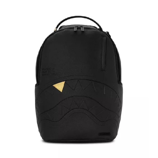 Sprayground Blacked Out Embossed Tooth Backpack
