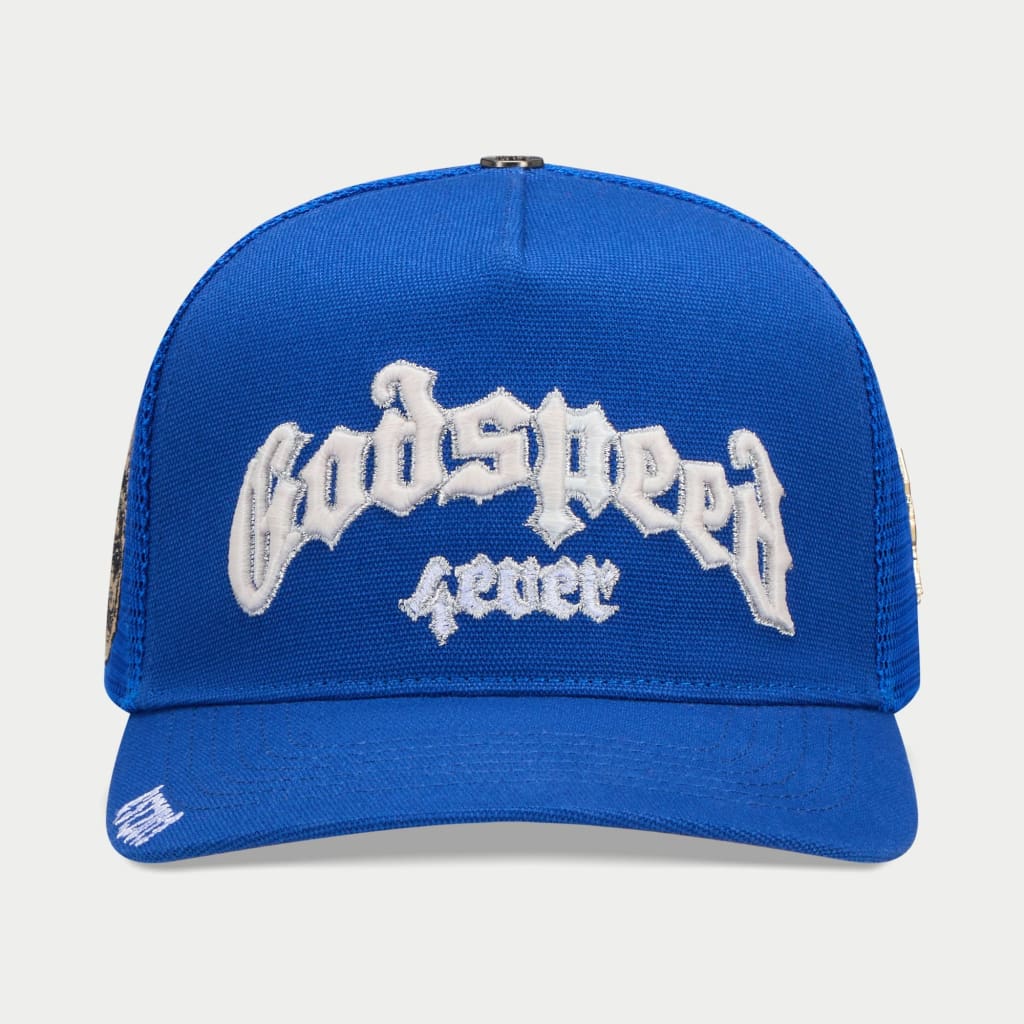 Godspeed GS Forever Trucker Hat (Azul)