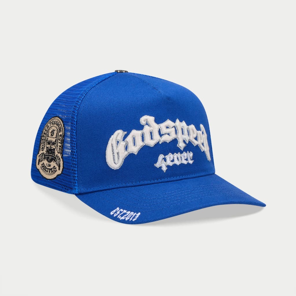 Godspeed GS Forever Trucker Hat (Azul)