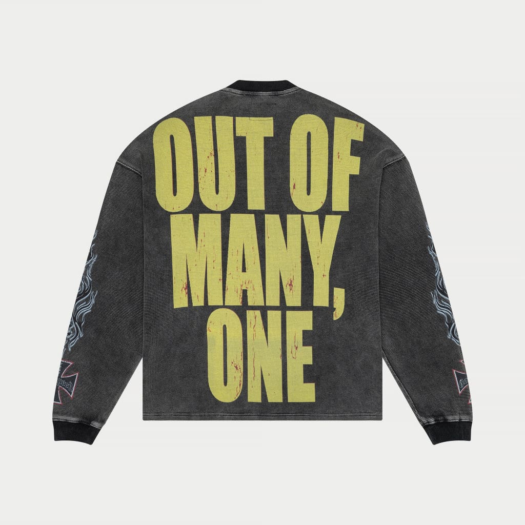 Godspeed Long Lonely Road Thermal LS (Grey Wash)