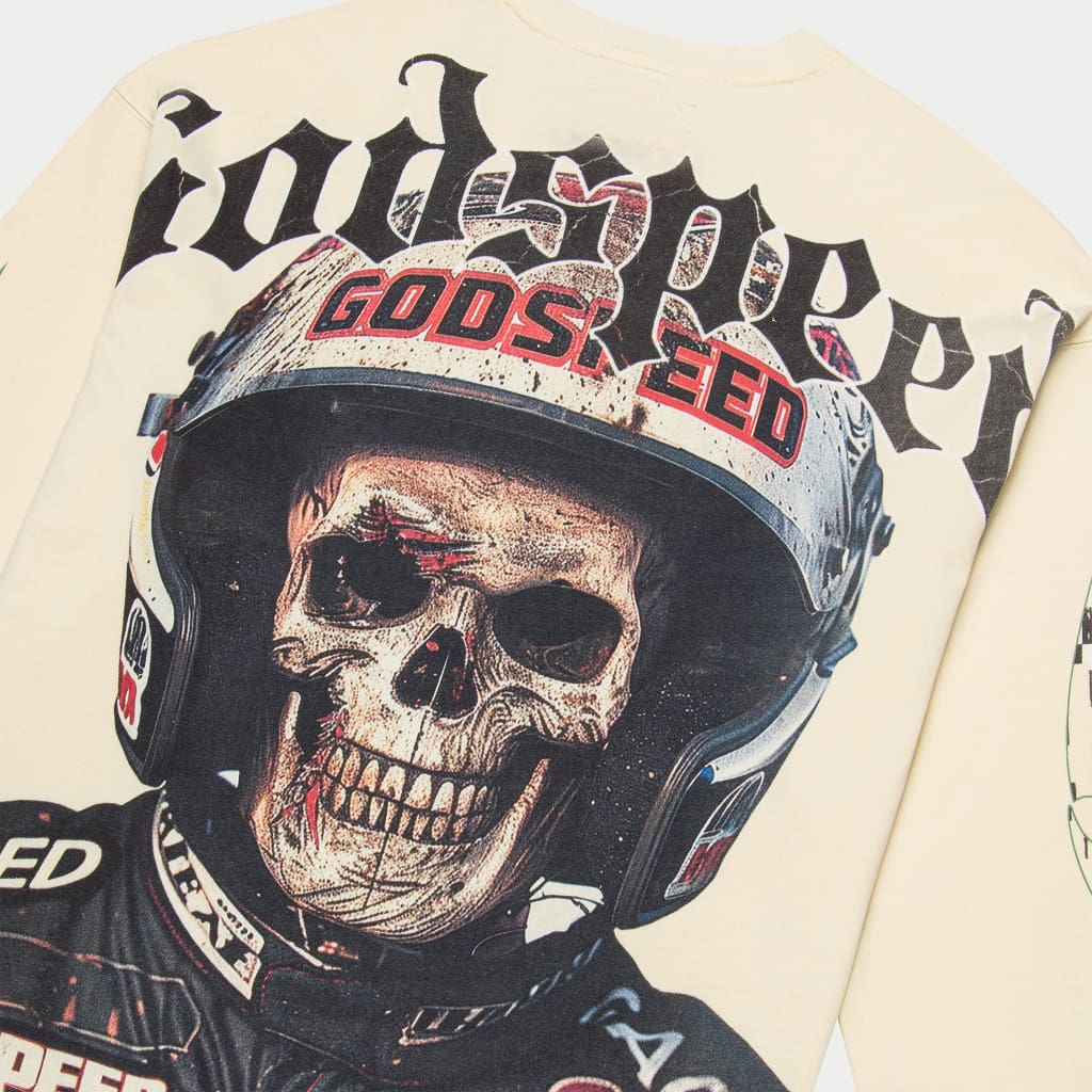 Godspeed CrashOut L.S T-Shirt (Bone)