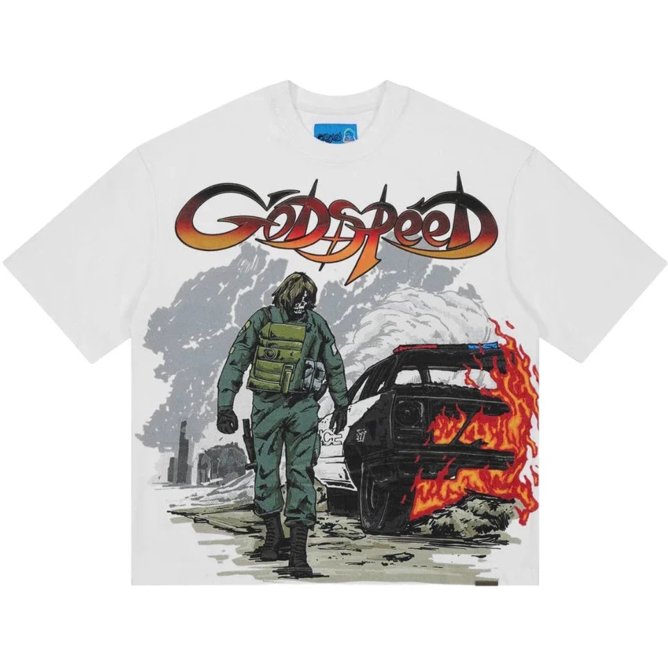 Godspeed Khaos T-Shirt (White)