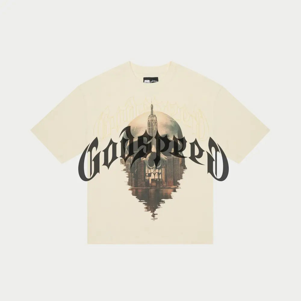 Godspeed Skyline T-Shirt (Bone)
