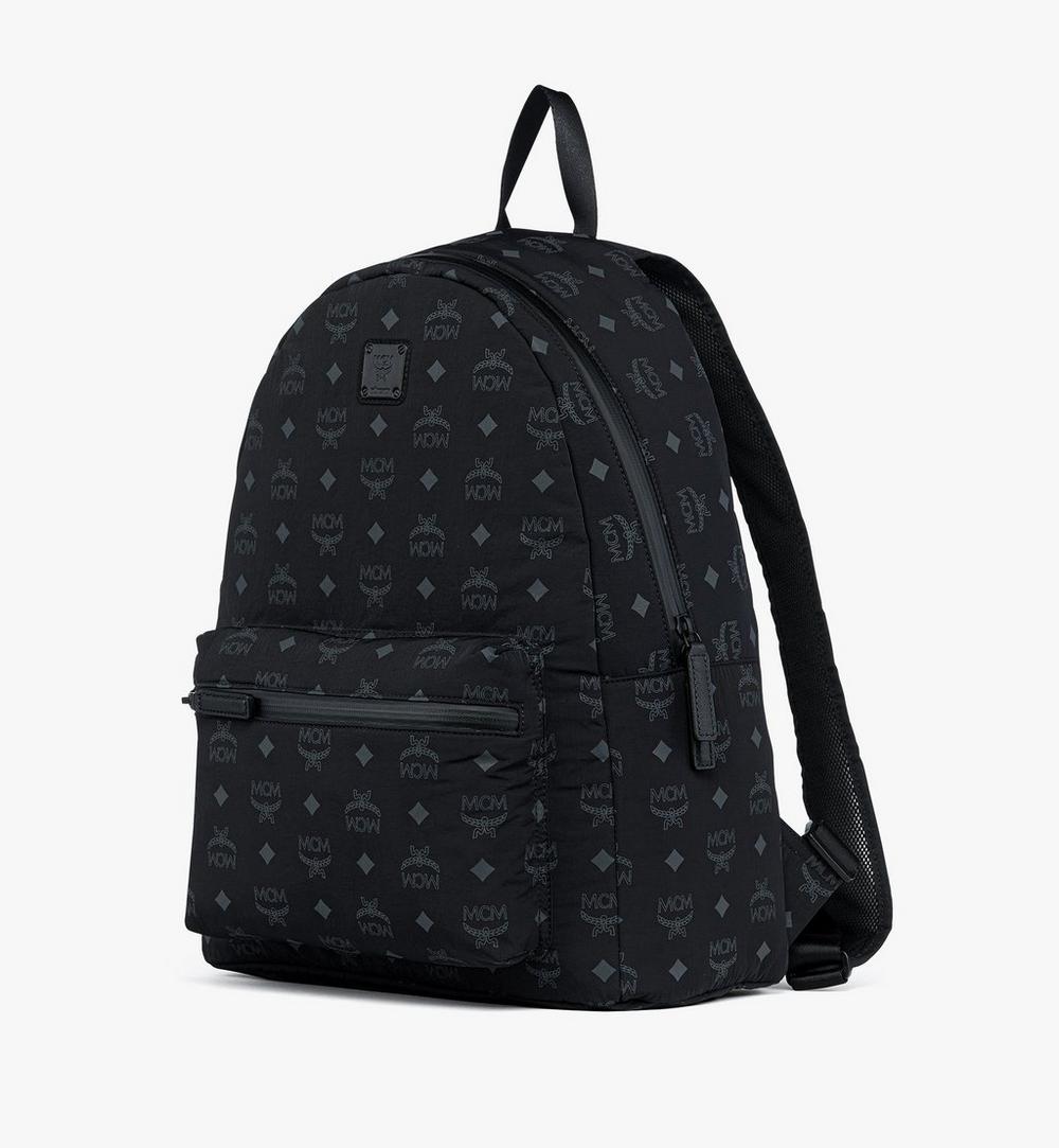 MCM Stark Packable Backpack In Monogram Nylon