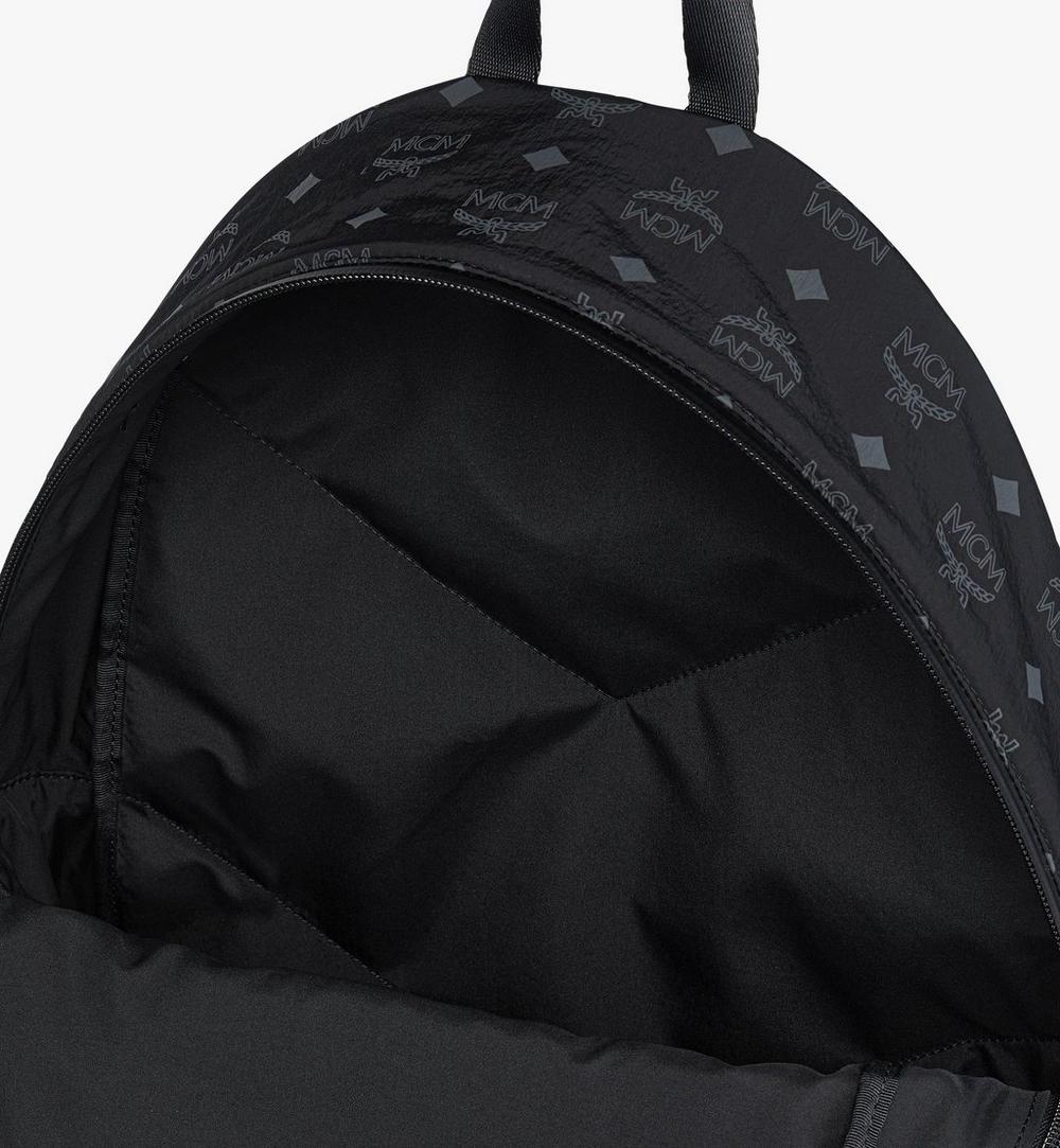 MCM Stark Packable Backpack In Monogram Nylon