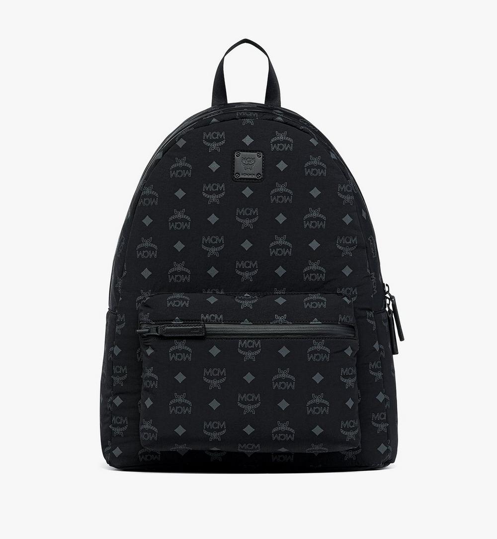 MCM Stark Packable Backpack In Monogram Nylon