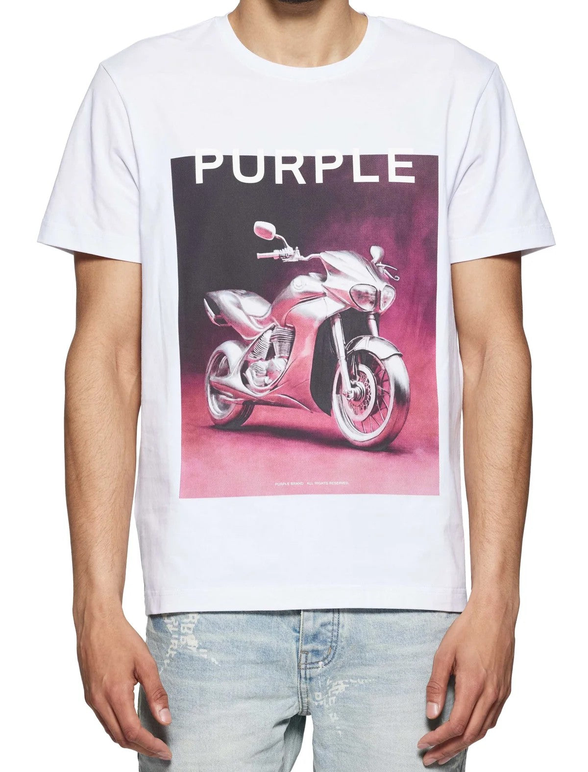 Purple Clean Jersey SS Tee