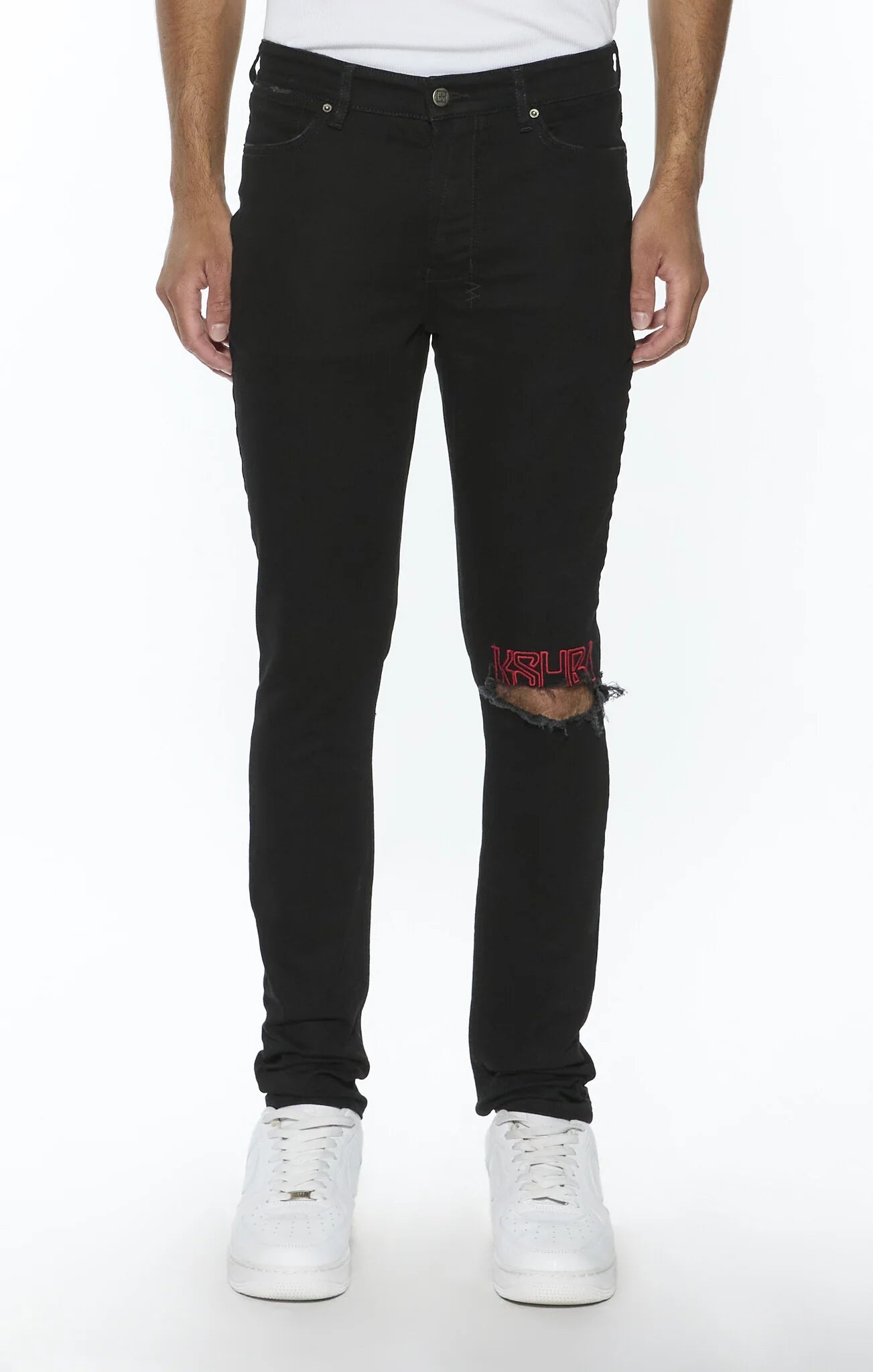 Ksubi Van Winkle Laid Black Stinging