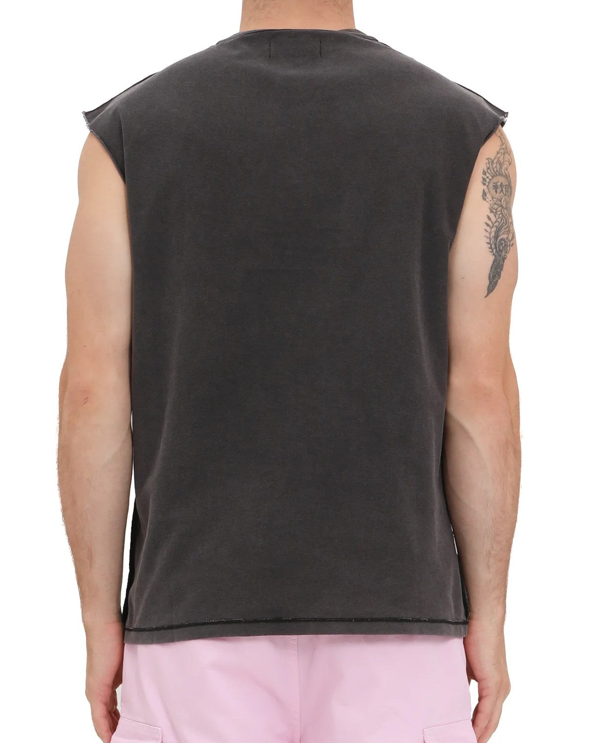 Purple Brand Textured Sleeveless