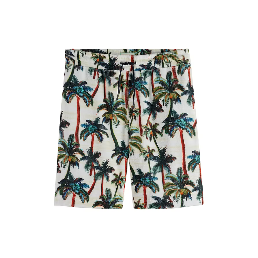 Scotch & Soda Printed Camp Short