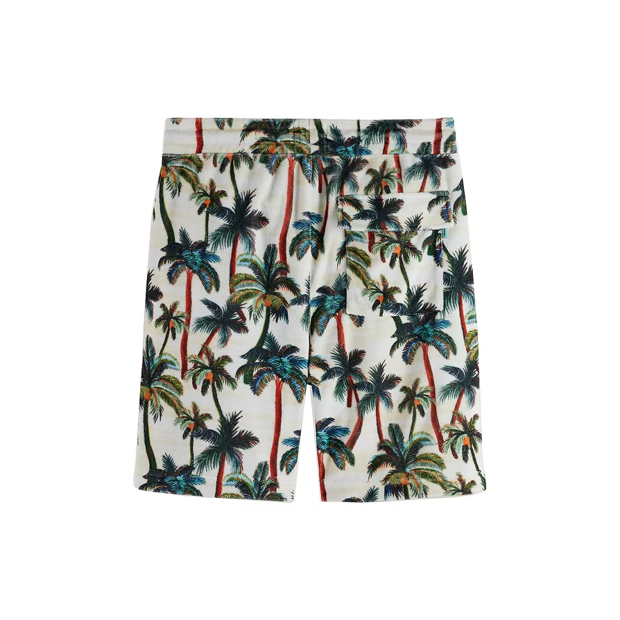 Scotch & Soda Printed Camp Short