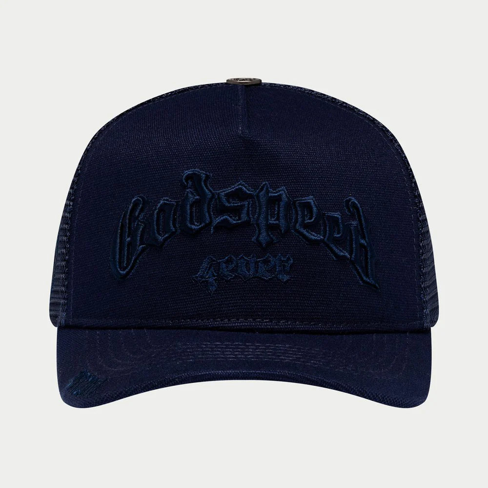 Godspeed GS Forever Trucker Hat (Midnight Navy)